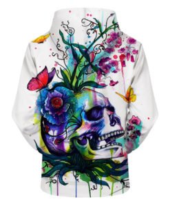 Colorful Skull Hoodie